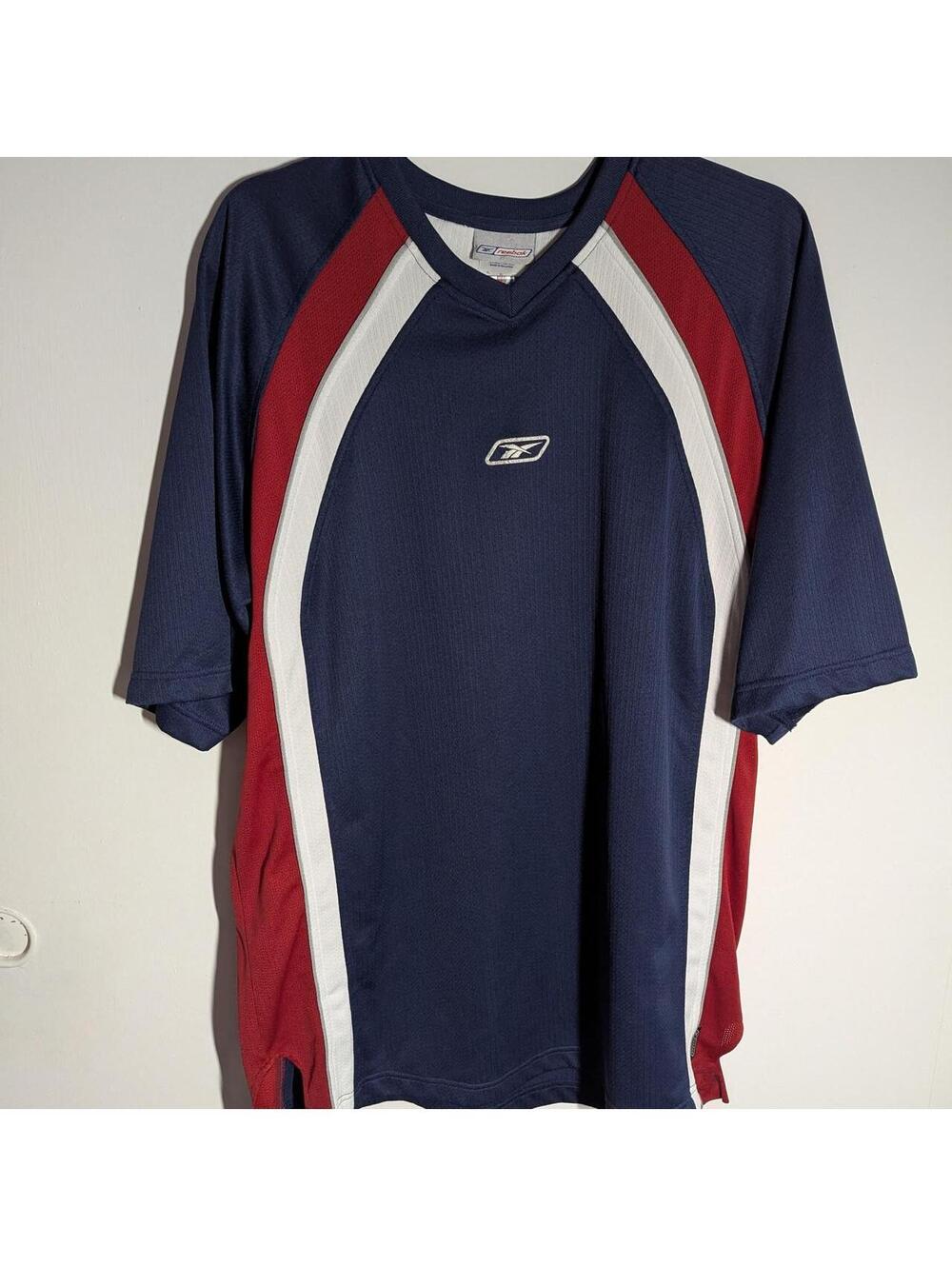 Vintage Y2K Reebok Colorblock Mesh Jersey Shirt